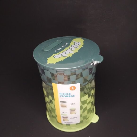 Target Bullseye: Pickle FLIP Jar Storage Container - Picture 2 of 7